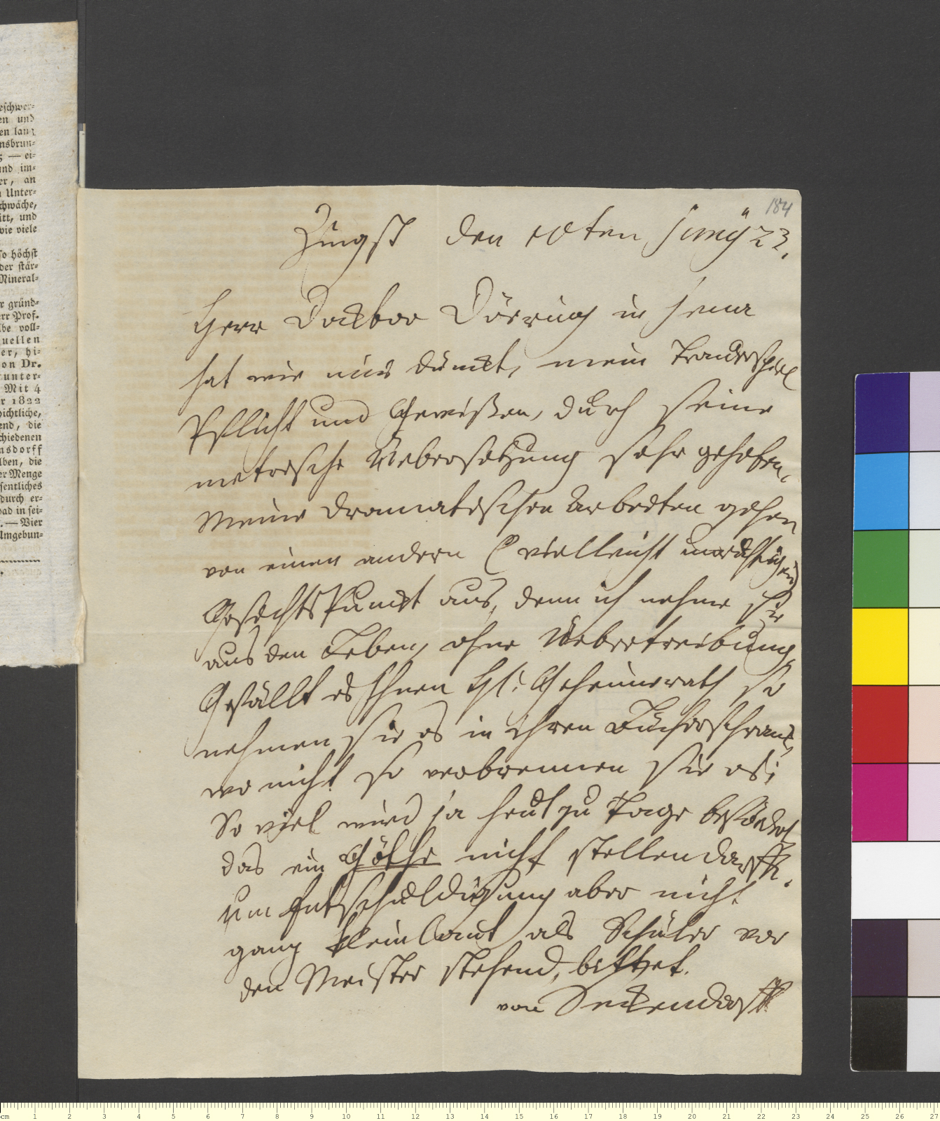 Schon gewusst ... dass Goethe über die Hälfte seiner Briefe nicht beantwortete?