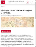 Neuentwicklung des Thesaurus Linguae Aegyptiae veröffentlicht