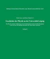 Neuerscheinung: Geschichte der Physik an der Universität Leipzig