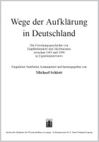 Neuerscheinung: Wege der Aufklärung in Deutschland