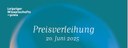Verleihung des Leipziger Wissenschaftspreises 2025 und Eröffnung der Langen Nacht der Wissenschaften Verleihung des Leipziger Wissenschaftspreises 2025 und Eröffnung der Langen Nacht der Wissenschaften