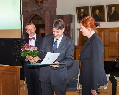Verleihung des Theodor-Frings-Preises an Christine Ganslmayer