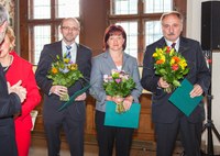 Verleihung des Kurt-Schwabe-Preises an Winfried Vonau, Kristina Ahlborn und Frank Gerlach