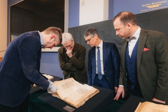 Präsentation der Handschriftenfunde, Bild 2