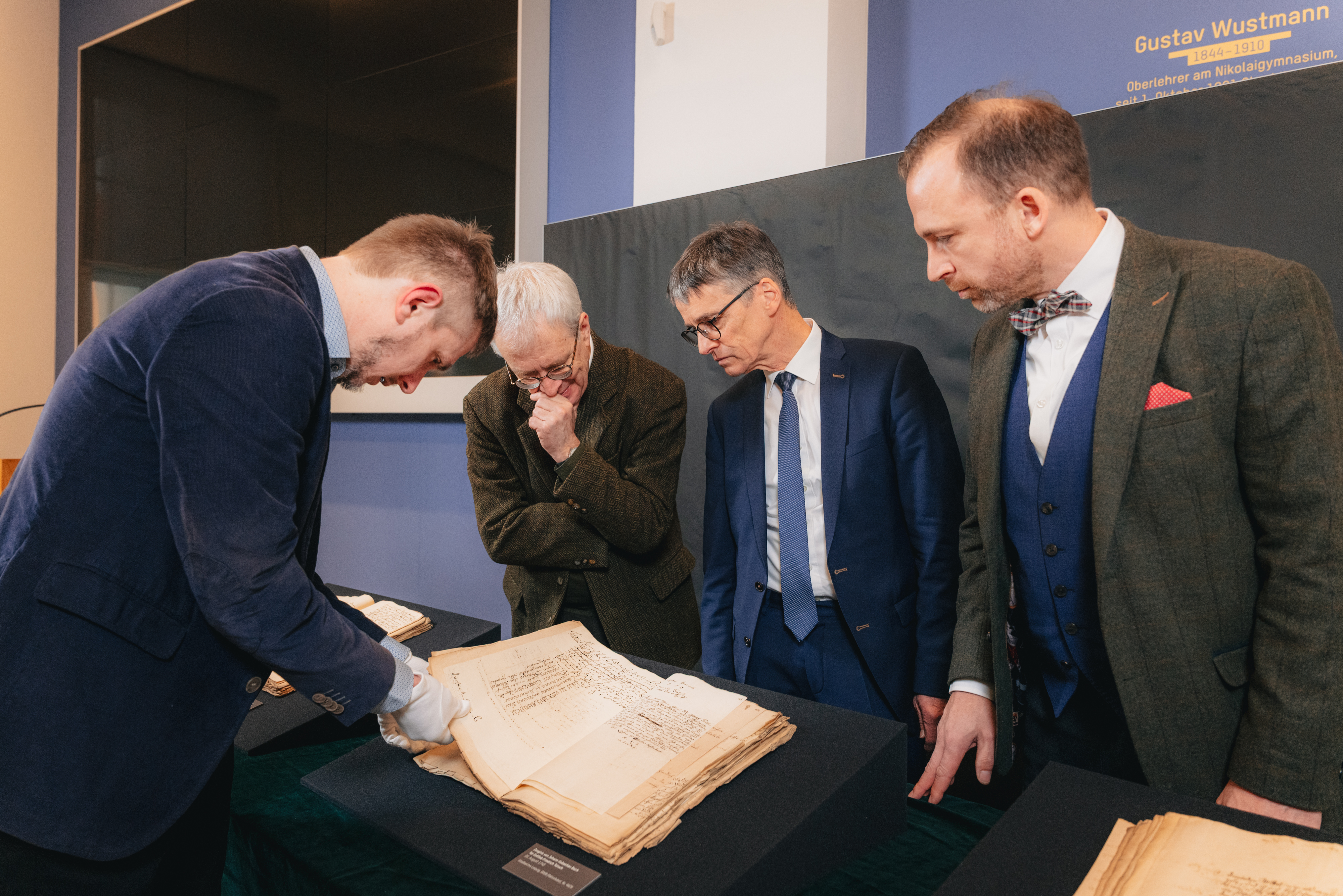 Präsentation der Handschriftenfunde, Bild 2