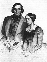 Robert und Clara Schumann, Daguerreotypie 1847