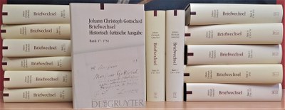 Johann Christoph und Luise Adelgunde Victorie Gottsched: Briefwechsel. Ein Korrespondenznetzwerk im Zeitalter der Aufklärung. Historisch-kritische Ausgabe