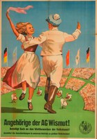 Plakat Deutsche Feste der Volkskunst
