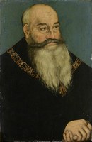 Herzog Georg von Sachsen, Porträt von Lucas Cranach dem Älteren, zwischen 1534 und 1539